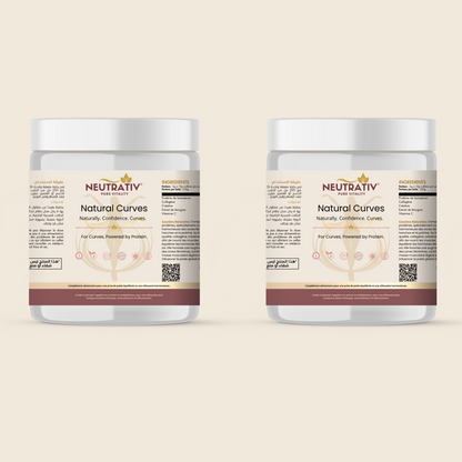 NEUTRATIV® Courbes Naturelles | Protéines pour Fesses, Hanches & Poitrine